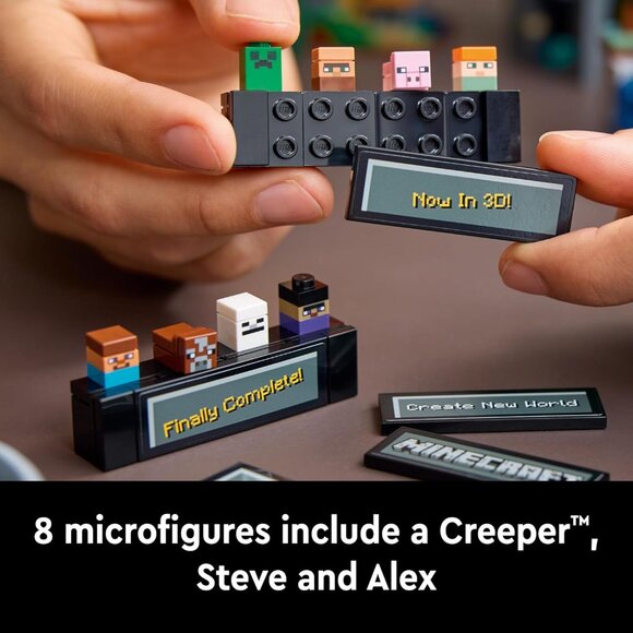 New LEGO Minecraft Crafting Table Toy Building Set 21265 Minecraft Figures, Mobs - Picture 4 of 16